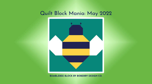 Bumblebee Block by BoBerry Design Co.